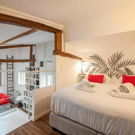 Magnifique Loft Avec Exterieur 아파트